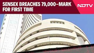 Sensex Breaches 79,000-Mark For First Time, Nifty Hits New Lifetime High