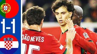 Croatia vs Portugal 1-1 Highlights ALL GOLE .GULL GD| Nations League