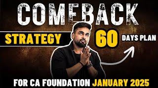 Failed CA Foundation? Watch This Ultimate Strategy for Jan 2025 Success in All CA Subjects! 