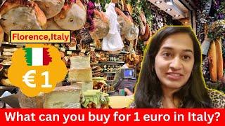 1 Euro Shop in Florence | What can you buy for 1 euro in Italy? | 1 euro shop in italy |