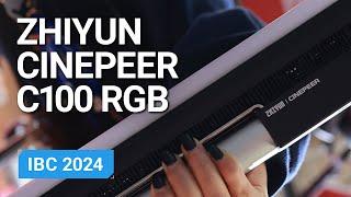 First Look at the Zhiyun CinePeer C100 RGB LED Bar