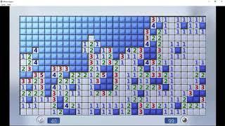 Win7 Minesweeper speedrun (expert, no rng manip) - 66 seconds