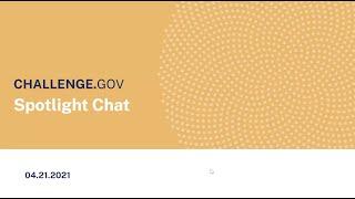 Challenge and Prize Spotlight Chat with National Institute of Standards and Technology (NIST)