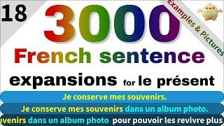 the best way to learn French, French sentence expansion exercises, French Conjugation