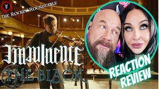 Metal couple REACTS and REVIEWS - Imminence - The Black (LIVE at Ystads Teater)