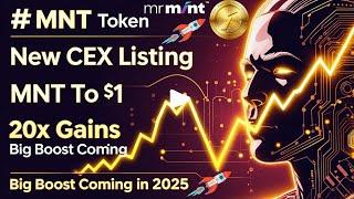 #Mr.Mint #MNT Token: Big Rise $1Coming! New CEX Listing 20X Huge Gains Sure! $MNT Rising! #WEB3 #M2E
