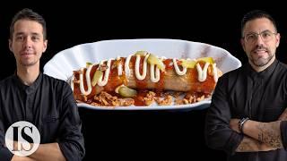 Currywurst in einem deutschen Michelin-Restaurant mit Chef Daniele Corona und Riccardo Rossi