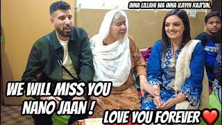 inna lillahi wa inna ilayhi raji'un. | WE WILL MISS YOU NANO JAAN | LOVE YOU FOREVER ️