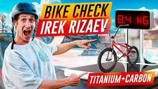 Irek Rizaev - BIKE CHECK | AliExpress CARBON rims + lots of titanium