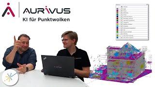 Künstliche Intelligenz bei der Punktwolkenauswertung/ AURIVUS, Laserscanning Europe