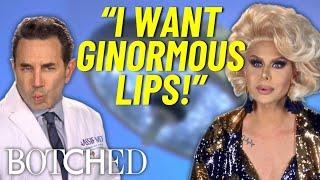 REJECTED By Botched: RuPaul's Drag Race Star Trinity The Tuck Wants Even BIGGER Lips | Botched | E!
