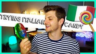 TRYING ITALIAN CANDY!