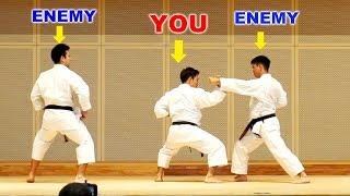 BUNKAI of Shorin-ryu SEIBUKAN | Learn what KATA means | The 1st Karate day  | 少林流聖武館　分解 |