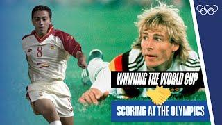 Winning the World Cup  Scoring at the Olympics