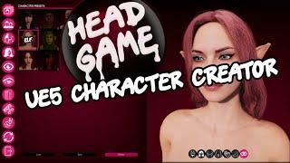 Head Game: An UE5 Adult Simulator. Character Creator Demo