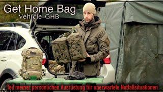 Notfallrucksack "GHB" im Auto