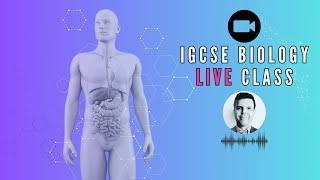 IGCSE Biology Human Nutrition Live ‍ ️ on Wednesday