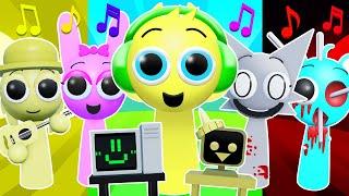 Unlocking ALL SINGING SPRUNKI MORPHS in Roblox!