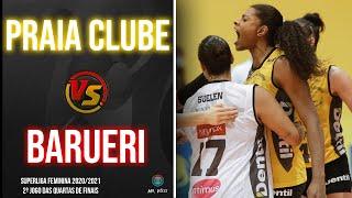 Praia Clube x Barueri | Melhores Momentos | QF2 | Superliga Feminina 20/21