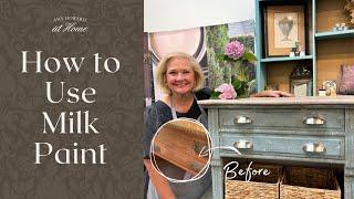 Furniture Flip | How to Use Milk Paint