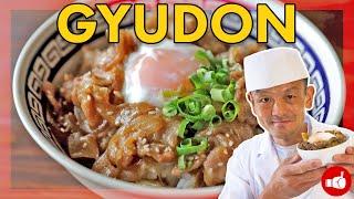 The Perfect Japanese Fast Food, GYUDON | Beef Bowl