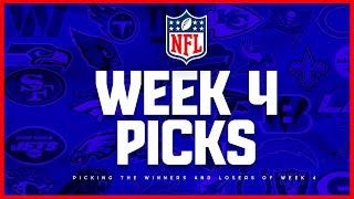 NFL 2024 Picks & Predictions Week 4!