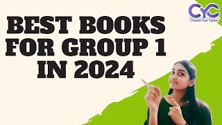 Best Books for Group 1 | Group 1 Coaching Centers in Hyderabad |Group 1 Institutes in Hyderabad |CYC