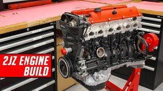 Toyota 2JZ Engine Build - Full Start to Finish