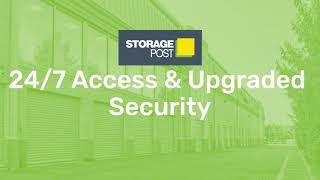 24/7 Access and Upgraded Security for Your Self-Storage at Storage Post