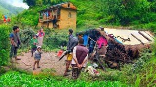 This is Himalayan Nepali village life || daily Activities people in Nepali mountain village lifestyl