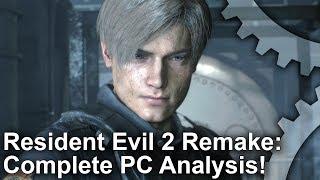 Resident Evil 2 Remake: Complete PC Analysis + Xbox One X Comparison!