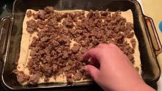 Easy Sausage Egg & Cheese Casserole