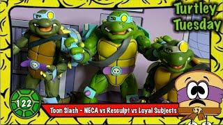 Toon Slash-NECA Resculpt and Loyal Subjects comparison