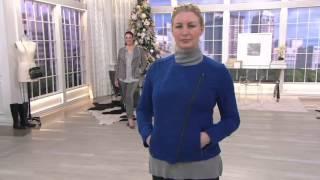 H by Halston Slub Knit Asymmetrical Zip Moto Jacket on QVC