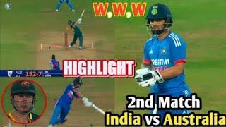 India vs Australia 2nd  T20 match full highlights