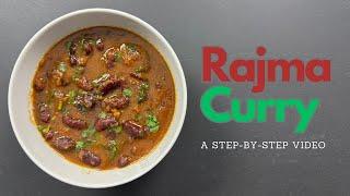 Rajma Curry Recipe | Red Kidney Bean Curry Recipe