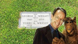 Famous celebrity graves: Max Wright aka willie tanner