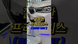  프레임리스 윈도우 썬팅 하는법 #jw오토모빌 #bmw #6gt #tesla #쉐이빙