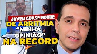 Arritmia A Batida que Quase Me Levou - Entrevista na TV Record com Dr Cotta Jr