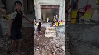 Mistake when hiring this team of workers #kisato #xaydung #construction #buding #tamcap #stairs