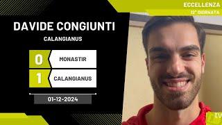 Davide Congiunti portiere Calangianus 01-12-2024 - Diario Sportivo