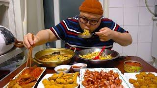 참을수 없음!│식욕왕성을 넘어서 폭발!! 자취남 밥상의 끝판왕! 밥도둑 먹방 Korean Foods at Home  with Ramen Mukbang Eatingshow