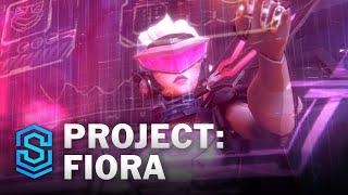 PROJECT: Fiora Wild Rift Skin Spotlight