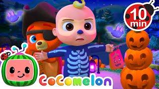 Pumpkin Trick or Treat  Be Brave Boba! | CoComelon Animal Time | Moonbug Kids - Farm Animals