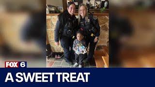 Mount Pleasant boy calls police over ice cream, gets sweet surprise | FOX6 News Milwaukee