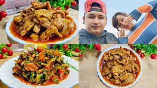 Style Thymmai Dohsnier Masi + Jhur Khleh || Beef Tripe Recipe || Husband Wife️