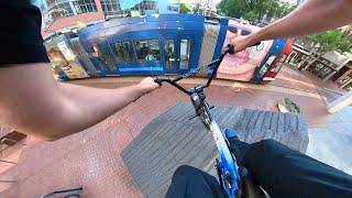 POV BMX Bike Riding in PORTLAND, OREGON