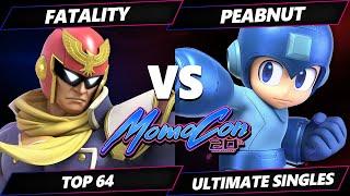 MomoCon 2025 - Fatality (Captain Falcon) Vs. Peabnut (Mega Man) Smash Ultimate - SSBU