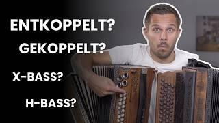 Entkoppelter und gekoppelter X-Bass: Was ist das? | Steirische Harmonika