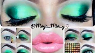 Green Eye Makeup Tutorial